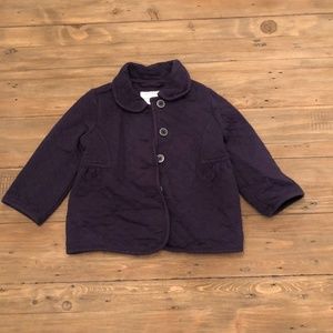 Gymboree Quilted Navy 18-24 Month Coat